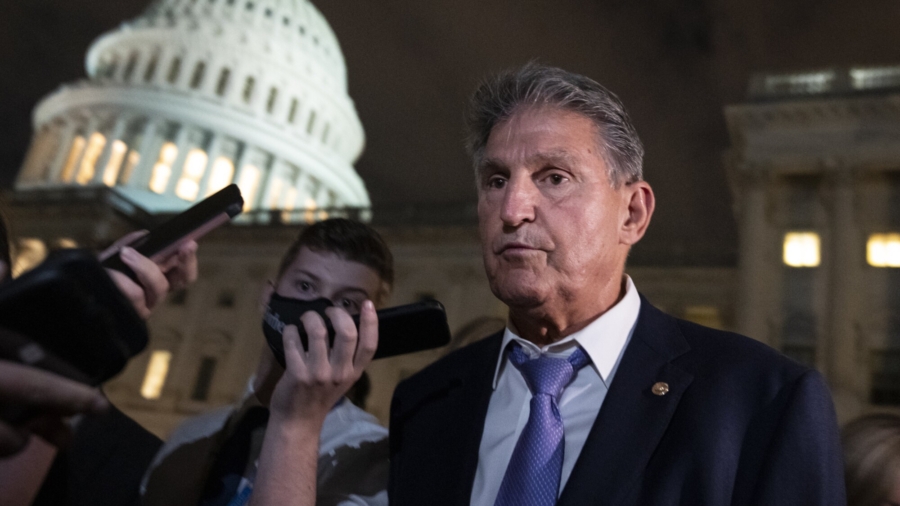 Sen. Manchin Wants Natural Gas in Biden Agenda