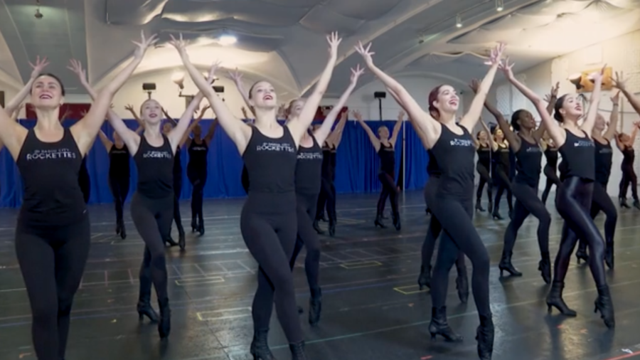 Radio City Rockettes Prep for Christmas Show