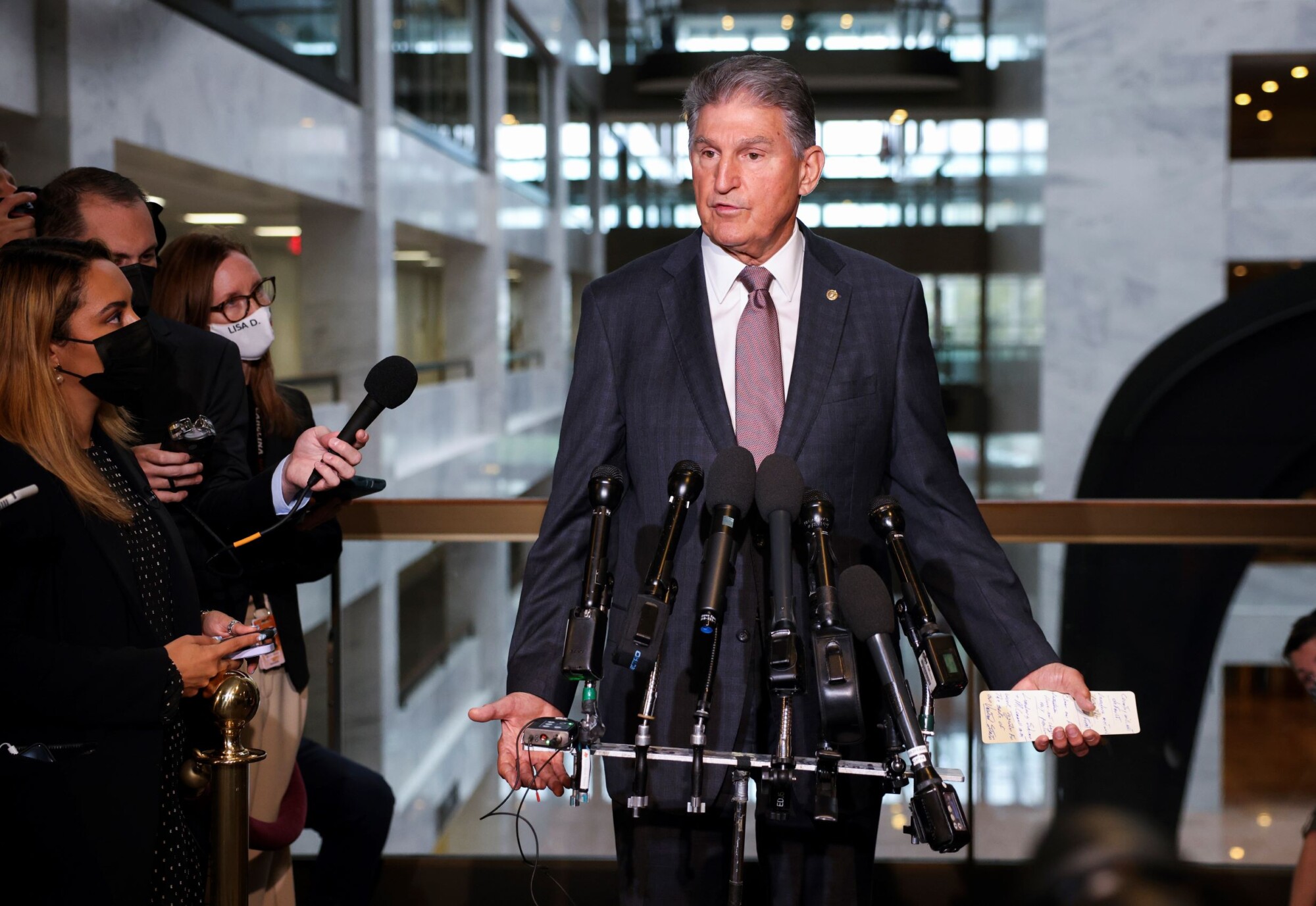 Manchin Signals He Won’t Support Nuking Filibuster for Debt Limit