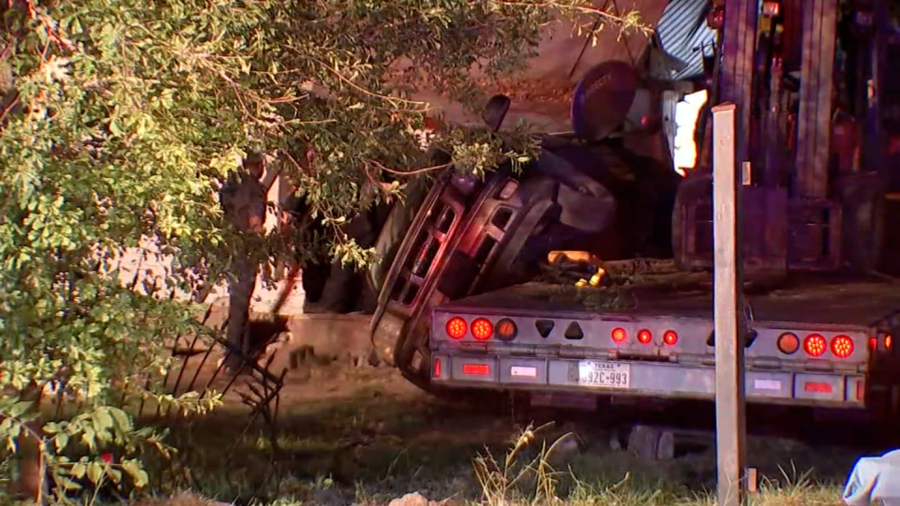 Texas Woman Killed After a Stolen Big Rig Crashes Into a Mobile Home