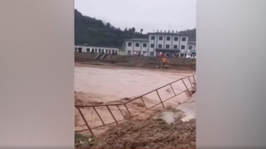 Heavy Rain Triggers Landslides, Destroys Buildings