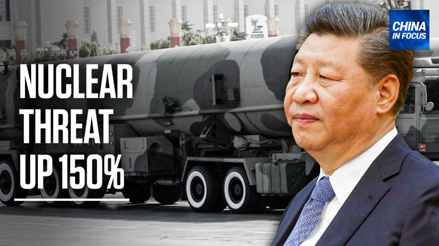 Pentagon: China Nuclear Threat Level Doubles