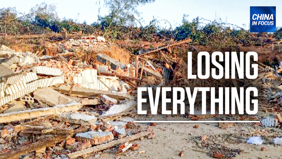 Family Lost Everything: China's Forced Demolition
