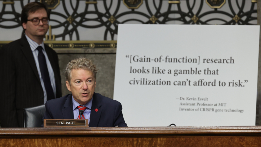 Senator Rand Paul and Dr. Anthony Fauci Spar Over Gain-of-Function
