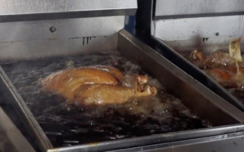 Giving Back by Frying Turkeys for Free