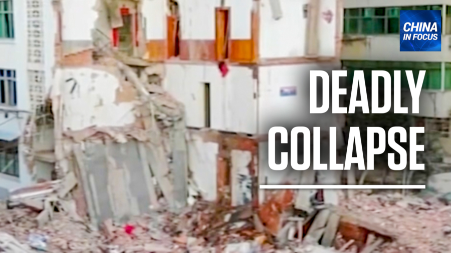 Workers Housing Collapses in China, Kills 4
