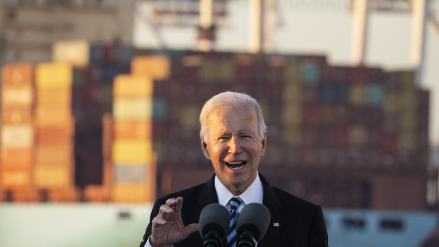 Biden Hopes $1 Trillion Deal Can Fix Supply Chain