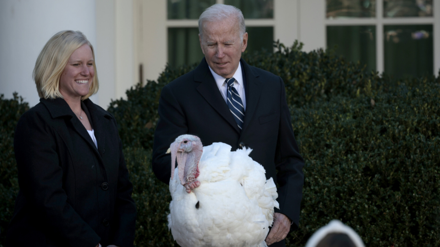 Biden Pardons Two Thanksgiving Turkeys
