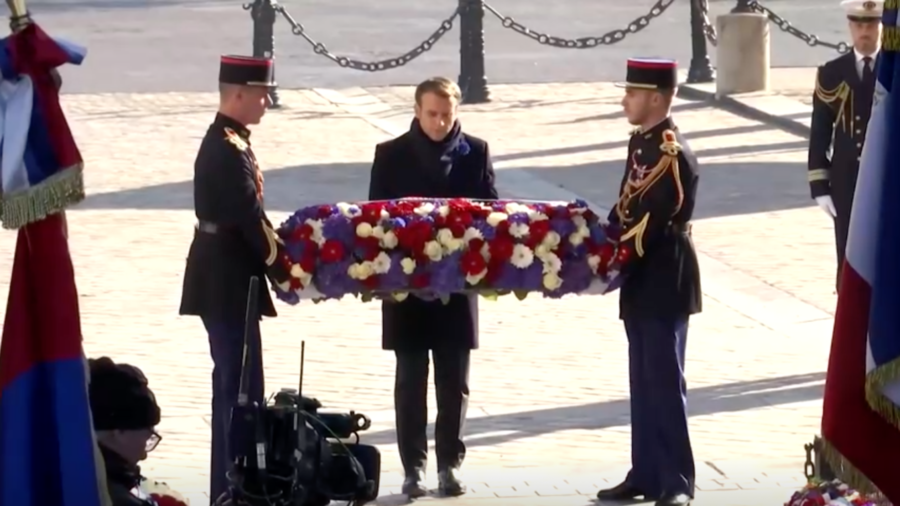 Macron Pays Homage to French Soldier