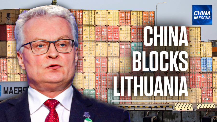 China Blocks Lithuania's Exports