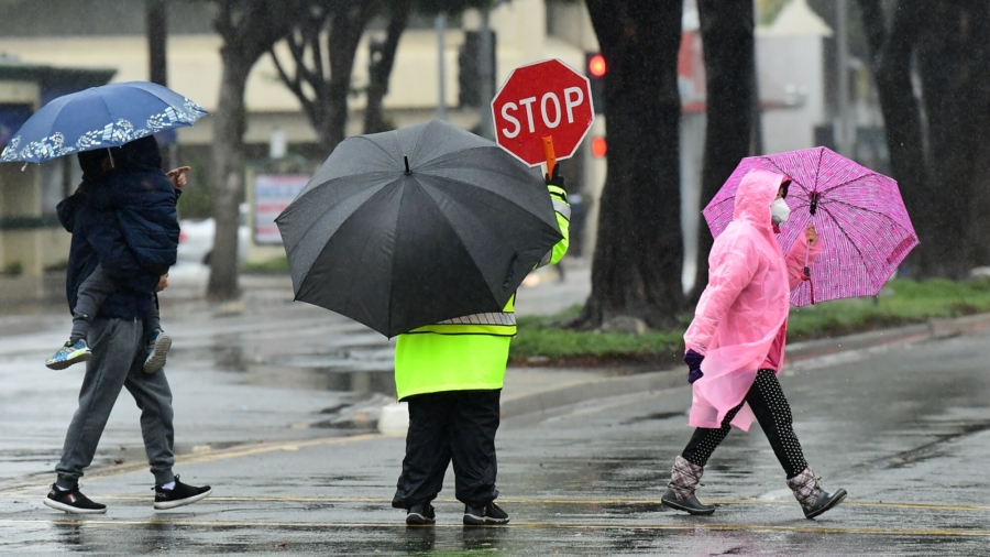 California Storm Hits Coast, Evacuation Orders Issued