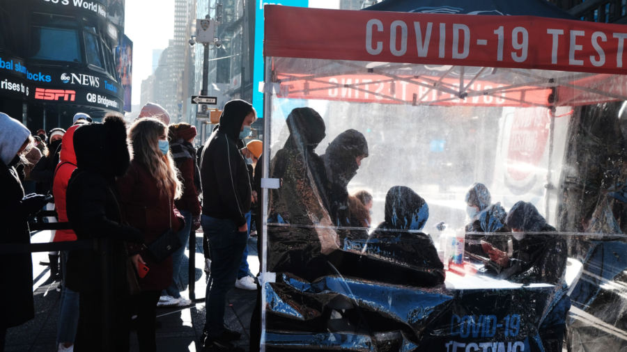 Virus Testing Sites Hit With Long Lines
