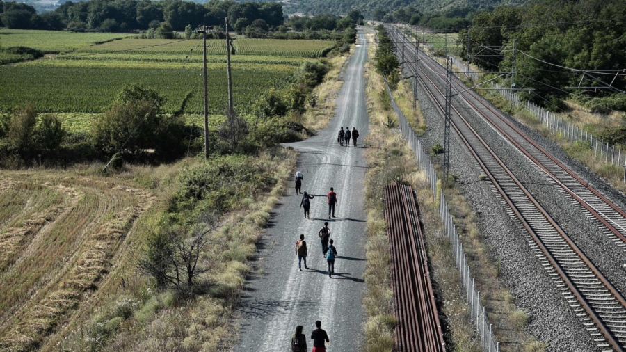 North Macedonia Finds 41 Migrants in Van, Arrests Driver