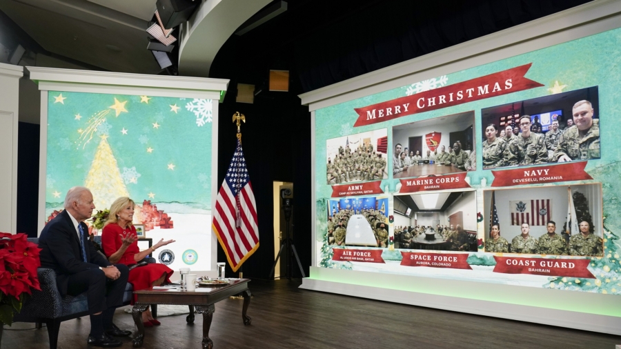 Bidens Mark Christmas With Holiday Calls to Service Members