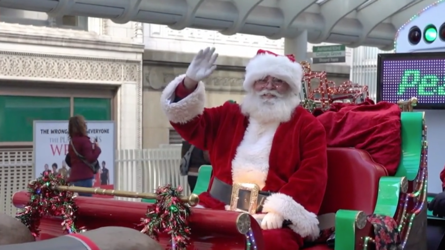Holiday Train Delivers Joy to Riders