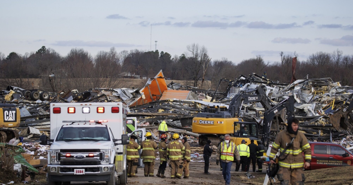 In an Instant, a Kentucky Factory Destroyed, Dozens of Employees