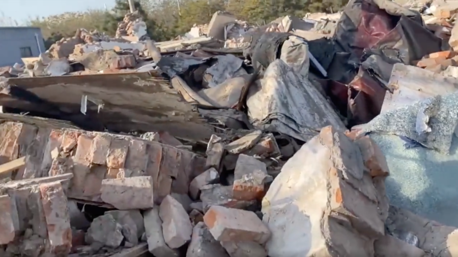 Political Candidates' Homes Destroyed in Beijing