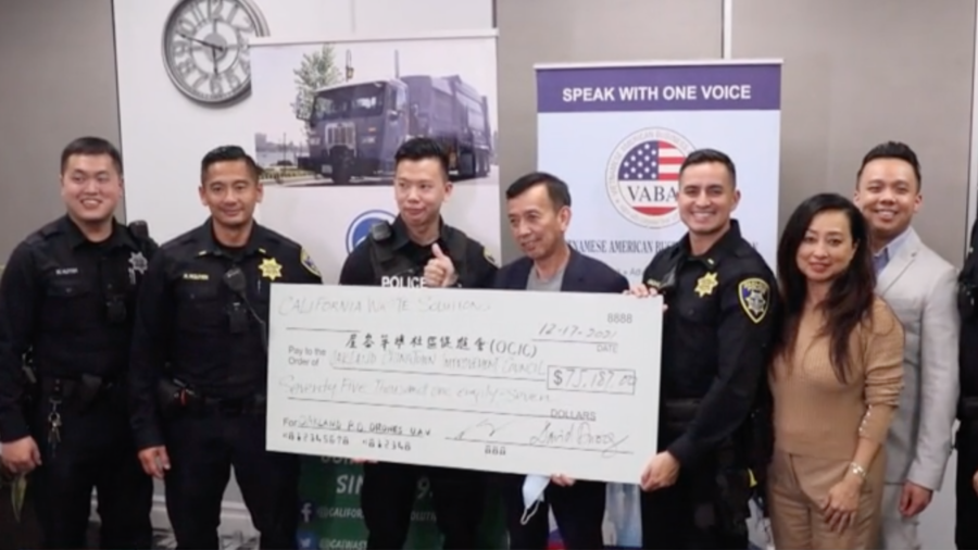 Local CEO Donates $75,000 to Oakland Police