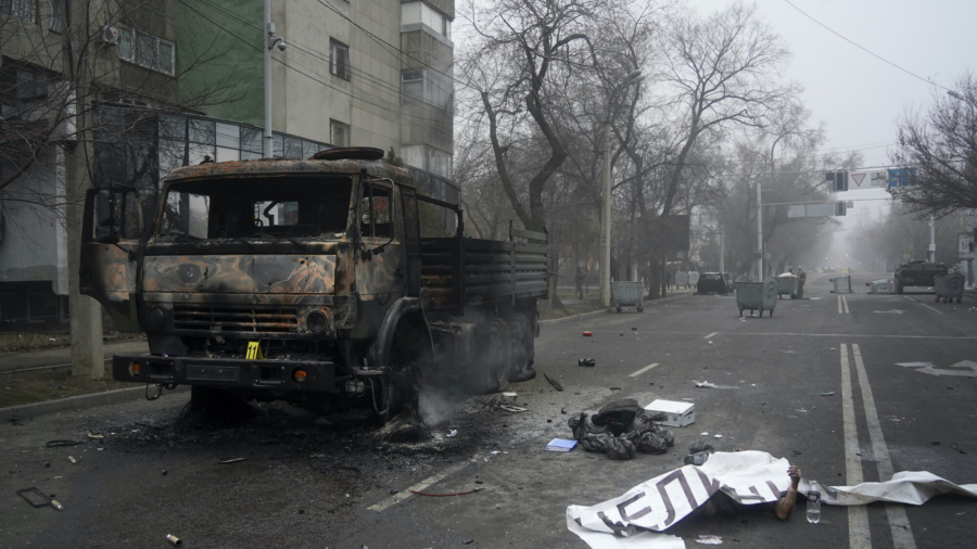 Kazakhstan Says 164 Killed in Week of Protests