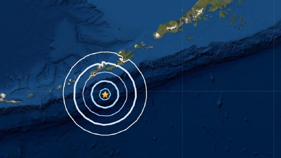 Swarm of Earthquakes, Some Strong, Hits Off Alaska Islands