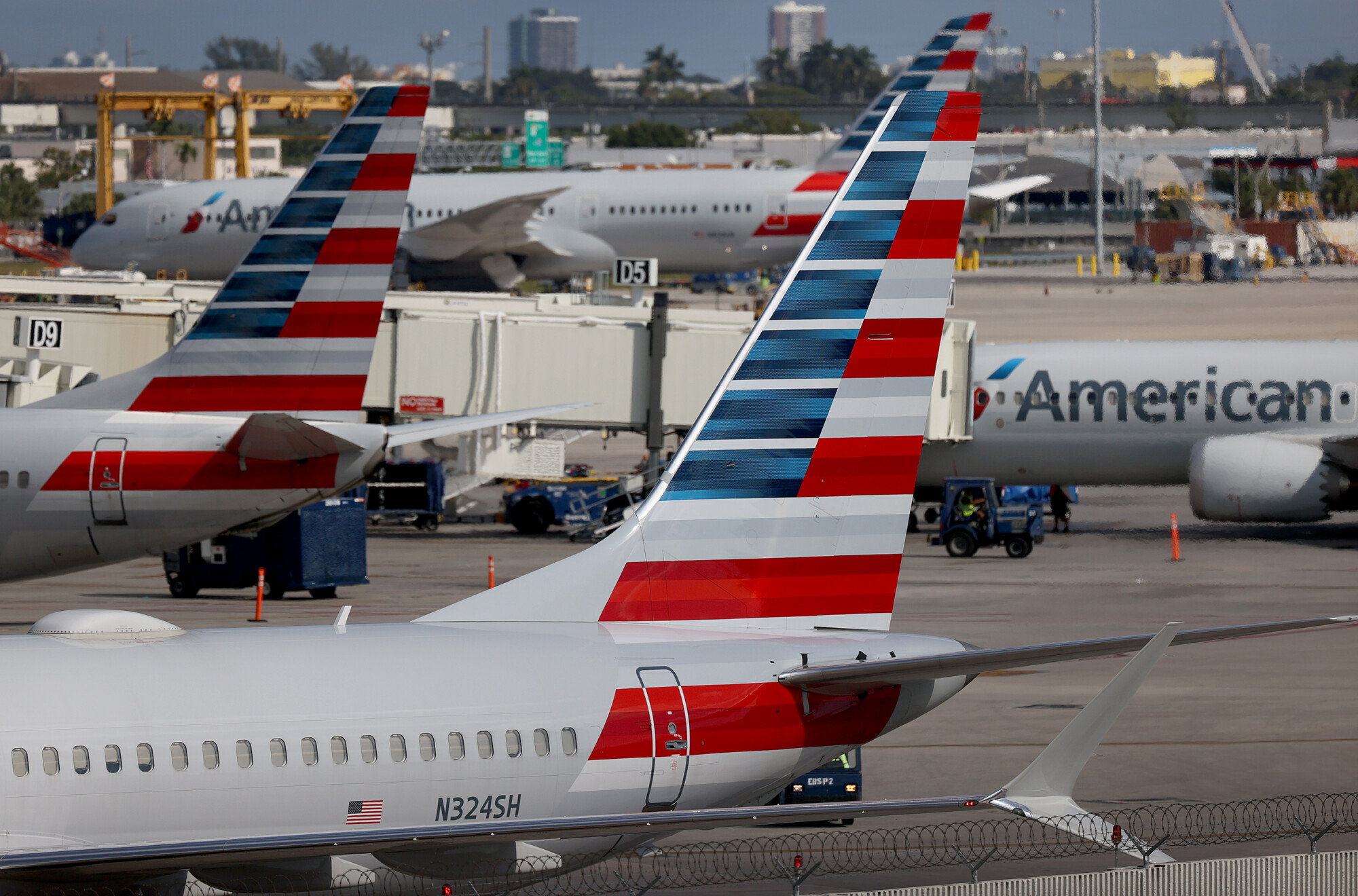 A Man Was Apprehended After Damaging a Plane During Boarding Process, American Airlines Says
