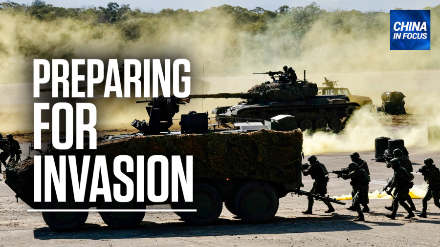Taiwan's Army Simulates Urban Warfare Confrontation