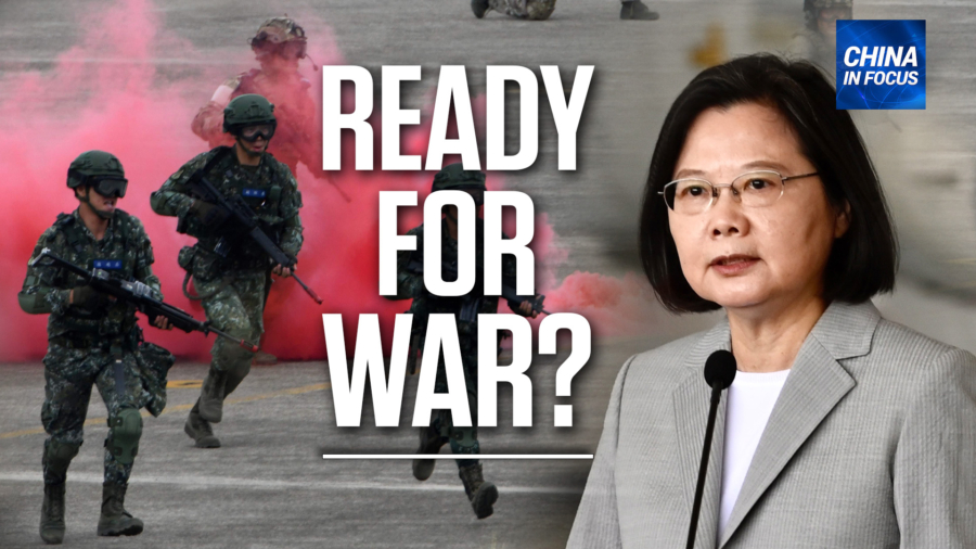 Taiwan Air Force Drill Simulates War Scenario