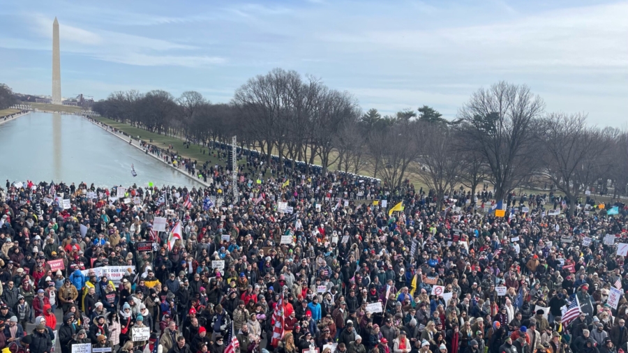 'Defeat the Mandates' Protest in Washington