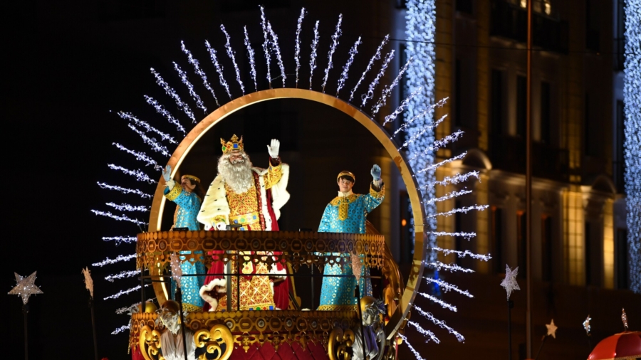 Three Wise Men Back in Madrid Amid Pandemic