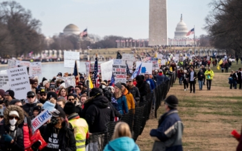 Thousands March Against Mandates in DC