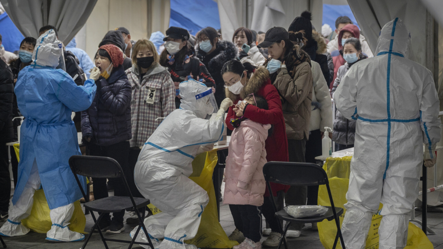 Chinese Officials Profit Off Mass Testing: Recording