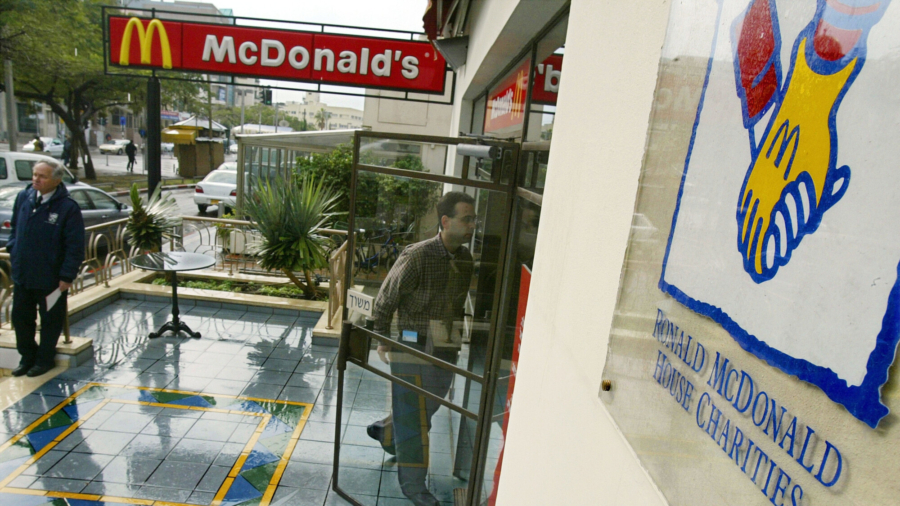 Father: McDonald Charity to Evict the Unvaccinated