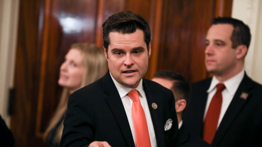 Rep. Gaetz: ‘We Don’t Have the Votes’ to Impeach Secretary Mayorkas