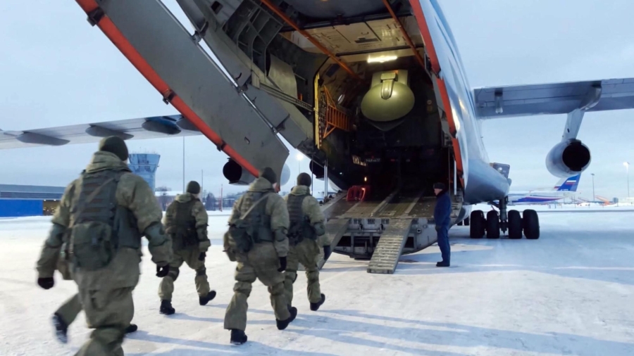 Russia Sends Troops to Kazakhstan Protests