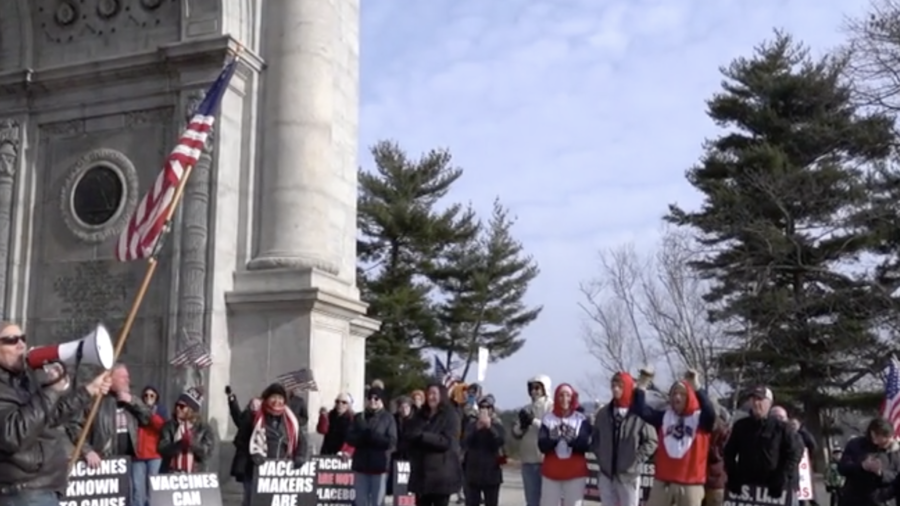 'Defeat Mandates': Pennsylvania Health Rally