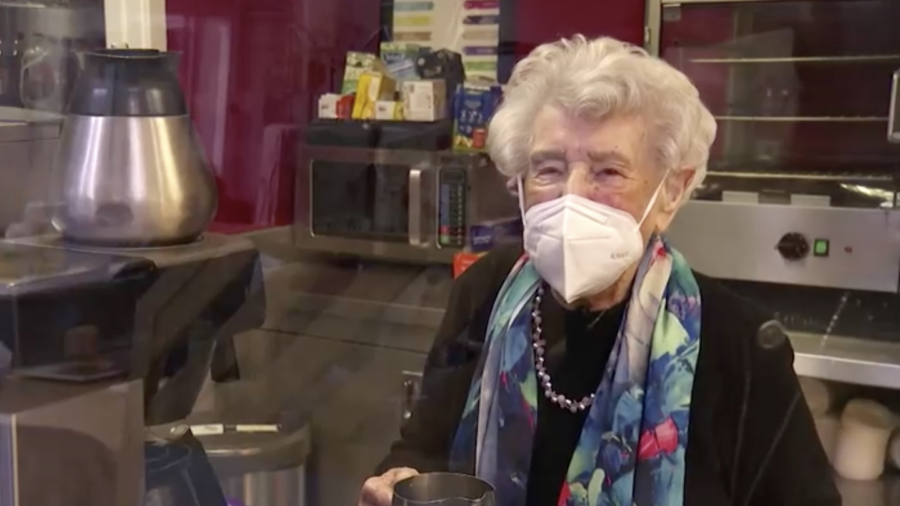 100-Year-Old Hospital Volunteer Inspires Others