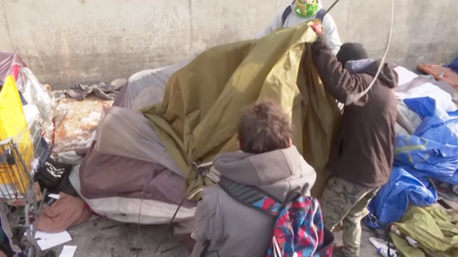 Boston Clears Homeless Encampment