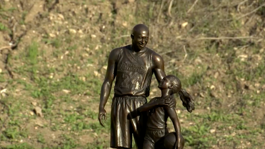 Kobe Bryant Statue Erected at Crash Site