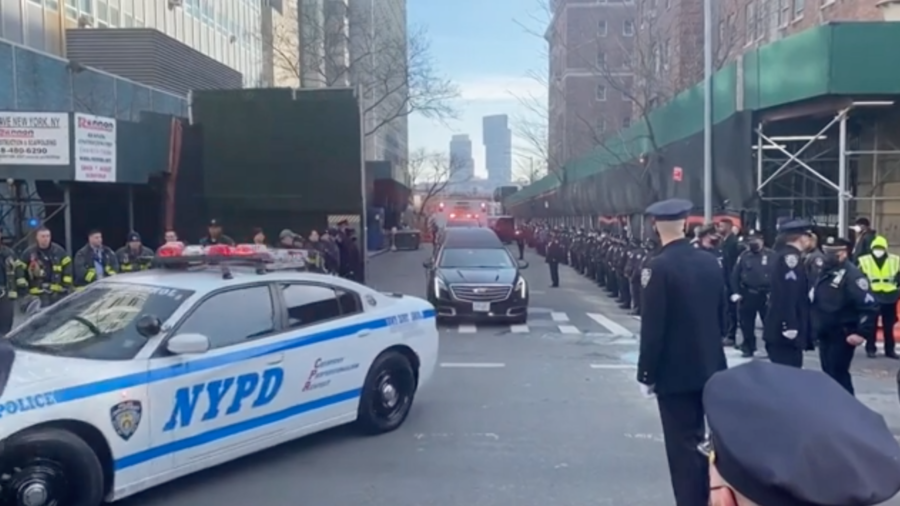 NYPD Honors Fallen Officer
