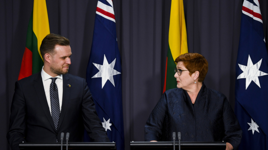 Australia, Lithuania Join Forces on China Conflict