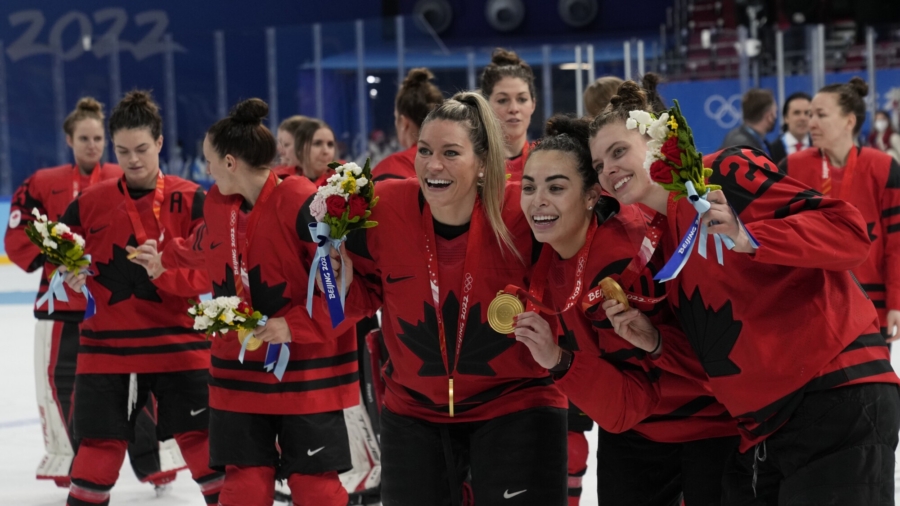 Poulin Leads Canada Women to Olympic Gold in 3-2 Win Over US