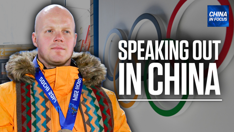 Former Olympian Calls Out Beijing Abuses While in China