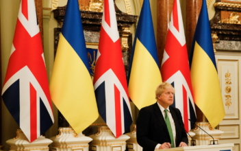 Prime Minister Boris Johnson Visits Kyiv in Show of Support