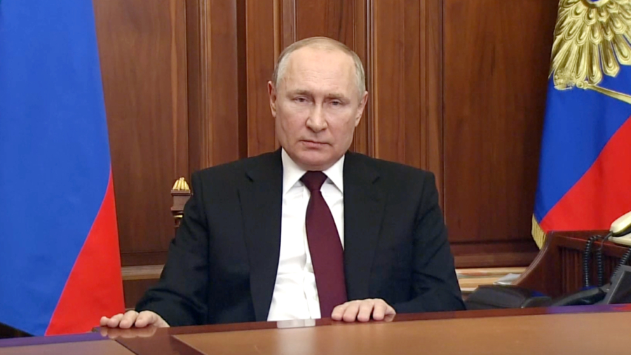 Putin Recognizes Independence of Ukraine Separatist Regions