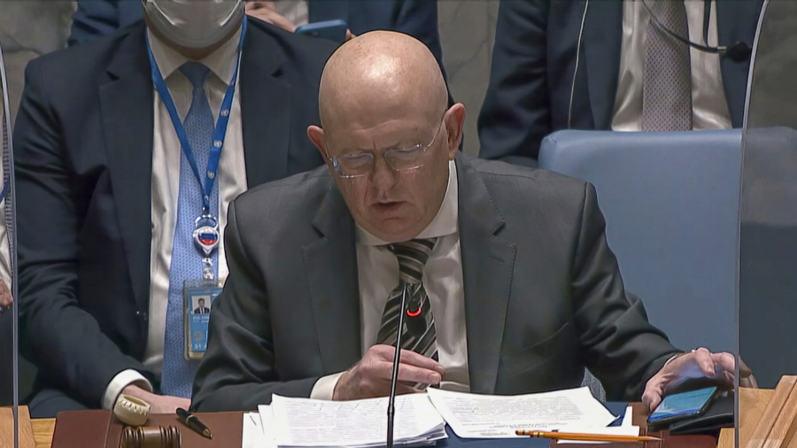 Russia Vetoes UN Security Council Resolution Condemning Its Attack on Ukraine; 3 Nations, Including China, Abstain
