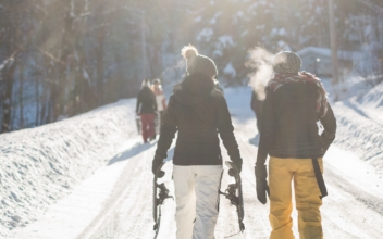 Snow Sport Fans Enjoy Vermont Winter Storm