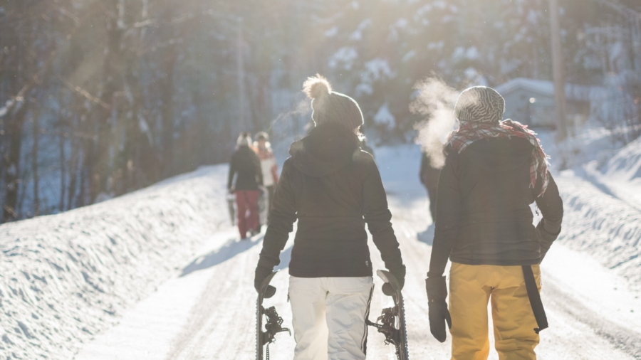 Snow Sport Fans Enjoy Vermont Winter Storm