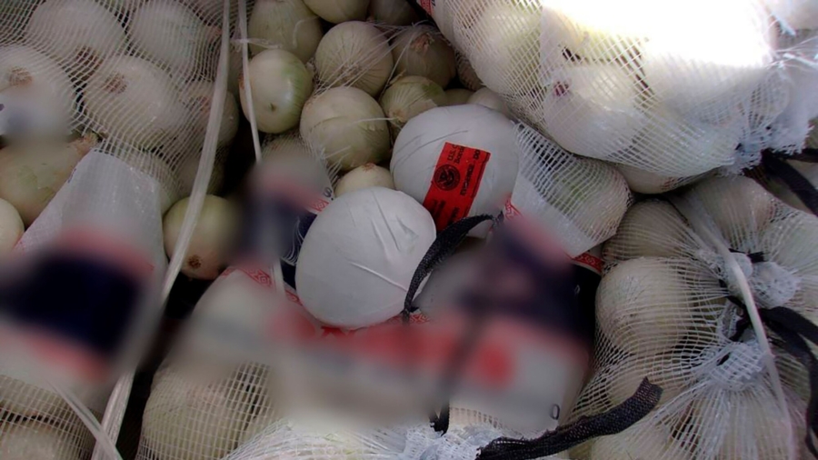 Meth Disguised as Onions at Southern Border