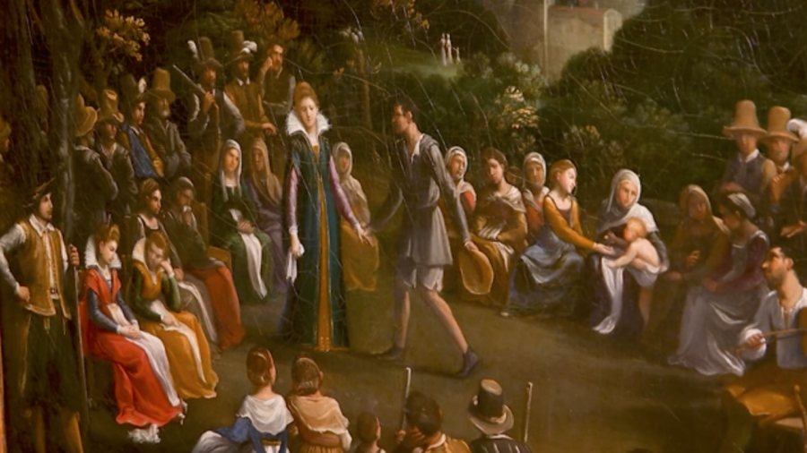 Artist Guido Reni's Lost Painting on Display