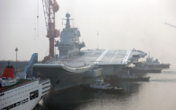 Photos Show Chinese Aircraft Carrier Near Completion